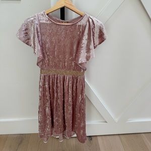 Joyfolie (MIA Joy) crushed velvet dress size 10